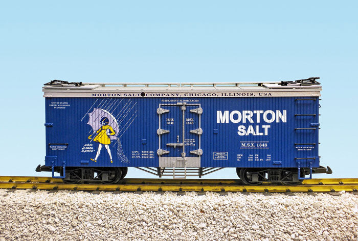 USA Trains R16034B G Morton Salt Refrigerator Car #2018