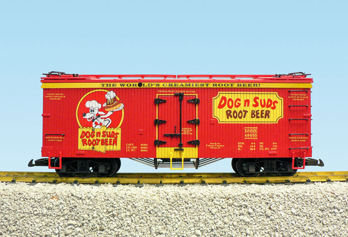 USA Trains R16042 G Dog N' Suds U.S Refrigerator Car #48485