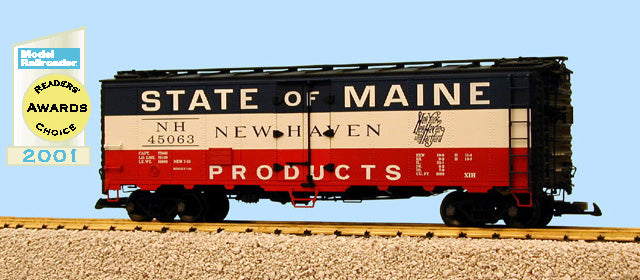 USA Trains R16511 G New Haven - State of Maine 40' Refrigerator Car #45063
