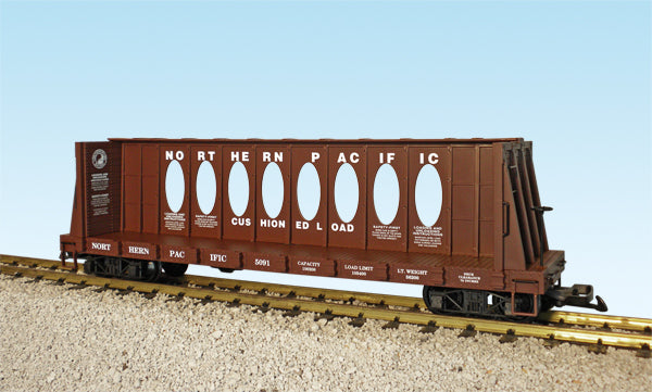 USA Trains R17415B G Northern Pacific Center Beam Flat Car #5092