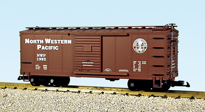 USA Trains R19085 G Northwestern Pacific American Series - Steel Box Cars #1992