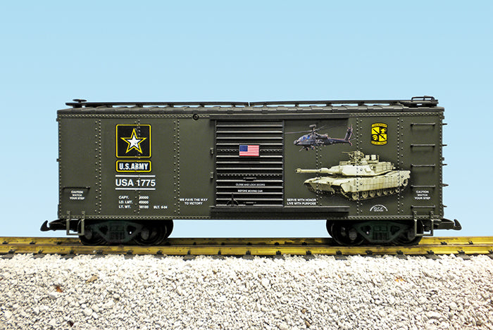 USA Trains R19140 G US Army Military Box Car