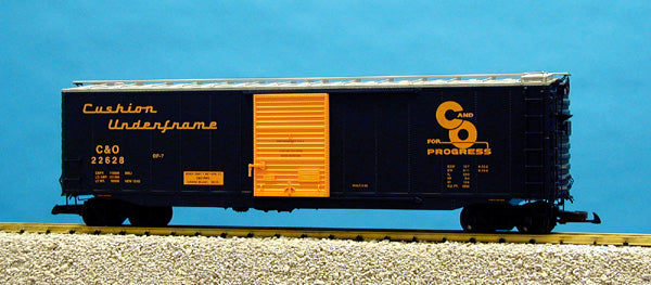 USA Trains R19306A G Chesapeake & Ohio 50' Boxcar #22628