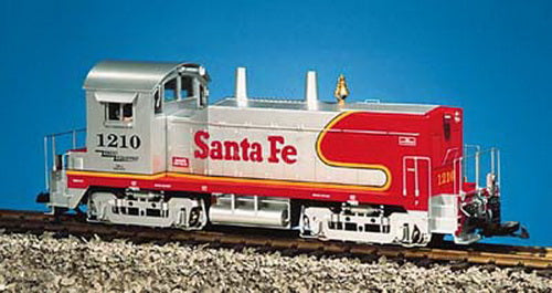 USA Trains 22023 G Santa Fe Warbonnet EMD NW-2 Switcher Diesel Locomotive #1210