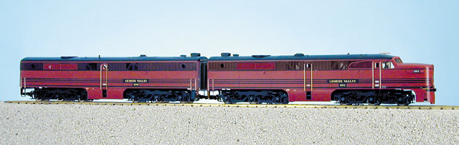 USA Trains 22408 G Lehigh Valley ALCO PA-1 & PB-1 Diesel Locomotive Set