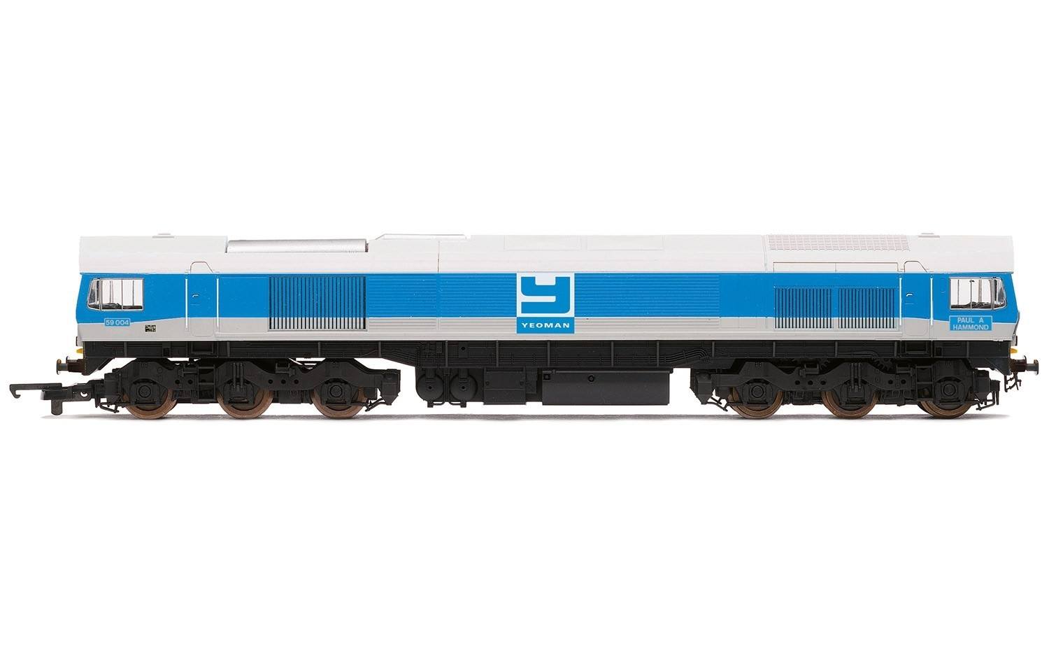 Hornby R3666 OO RailRoad Yeoman Aggregates Class 59 Diesel Locomotive #59004