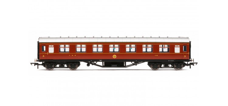 Hornby R4804 OO LMS Corridor 3rd Class Coach Car #1745