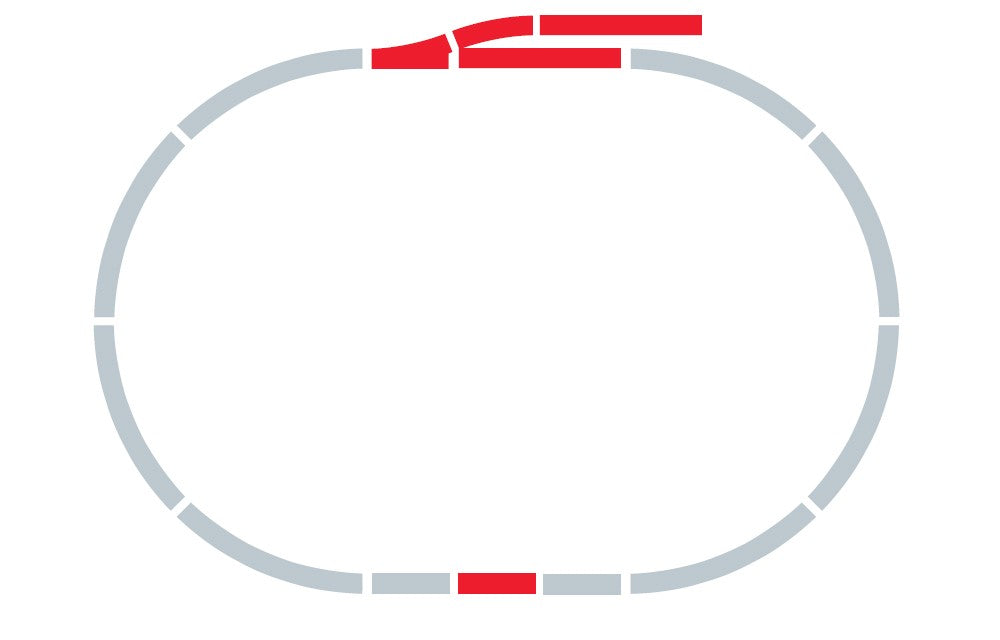Hornby R8221 OO Track Extension Pack A