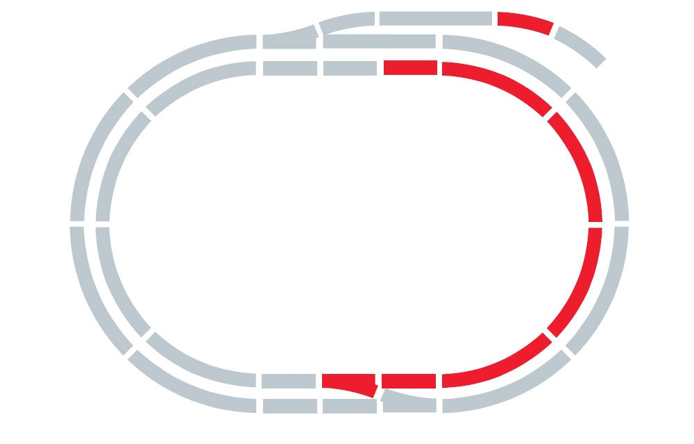 Hornby R8223 OO Track Extension Pack C
