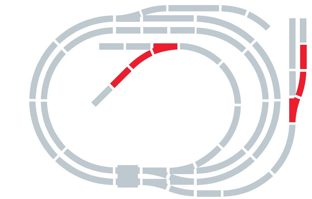 Hornby R8226 OO Track Extension Pack F