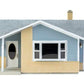 Walthers 933-4155 HO Ranch House with Attached 2-Car Garage Kit
