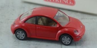 Wiking 0350524 HO Scale Red Volkswagen New Beetle