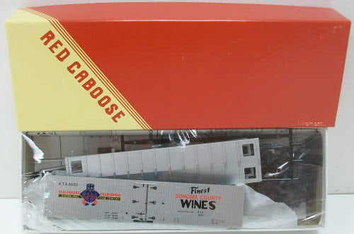 Red Caboose 6000 Scatena Bros. Wine Reefer Car