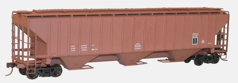 Accurail 6598 HO Data Only Mineral Red Pullman Standard 4750 Grain Hopper