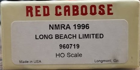 Red Caboose 960719 HO Scale NMRA 1996 Long Beach Limited Tank Car Kit