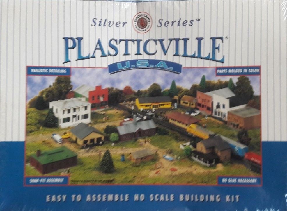 Bachmann 45532 HO Vintage Auto Repair Shop Building Kit