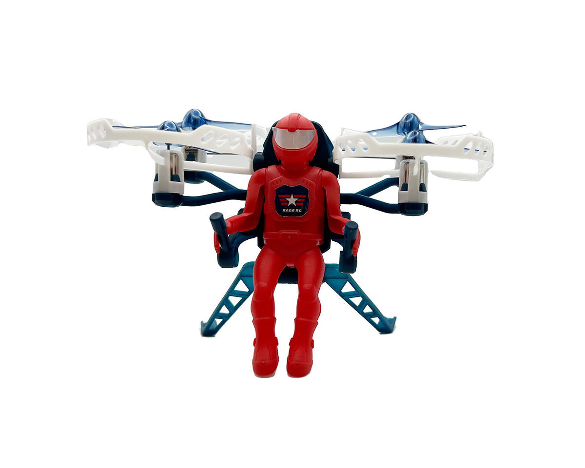 Rage R/C RGR4521 Red Jetpack Commander XL RTF
