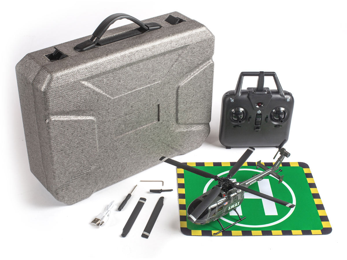 Rage R/C 6053 Hero-Copter SWAT 4-Blade RTF Helicopter