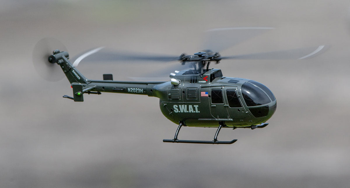 Rage R/C 6053 Hero-Copter SWAT 4-Blade RTF Helicopter
