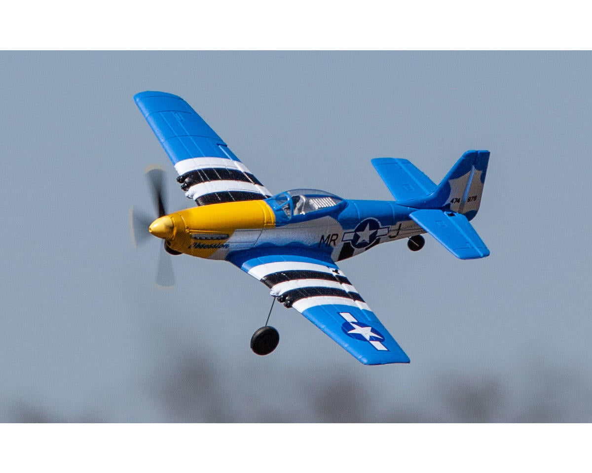 Rage R/C A1300V2 P-51D Mustang Obsession Micro RTF Airplane V2 with PASS
