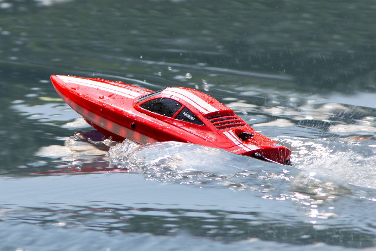 Rage R/C B1133 Red LightWave Electric Micro RTR Boat