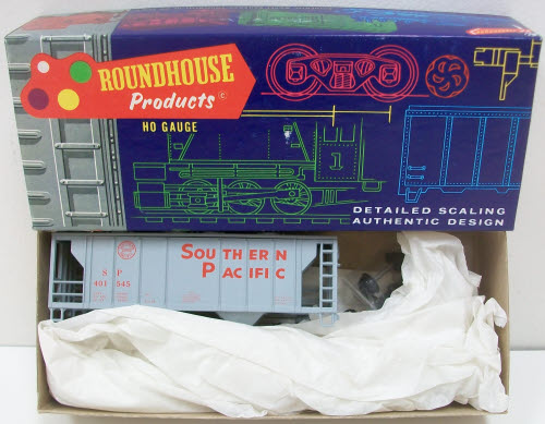 Roundhouse 3213 HO Southern Pacific 2-Bay Covered Hopper Car Kit