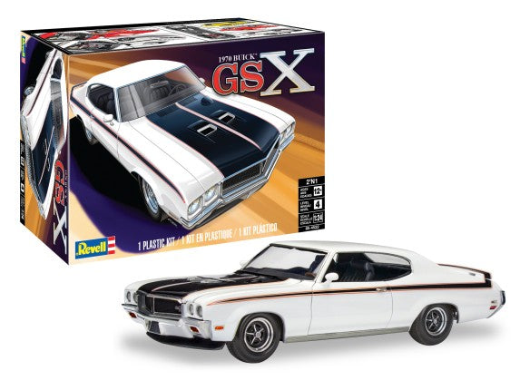 Revell 85-4522 1:24 1970 Buick GSX 2N1 Car Plastic Model Kit