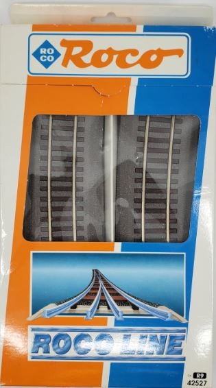 Roco 42527 HO Scale R9 826.4mm VP6 Curved Track Sections (Pack of 6)