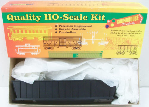 Roundhouse 01660 HO Undec. 50' Bathtub Gondola Kit
