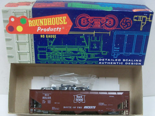 Roundhouse 89102 HO Scale Rock Island Boxcar Kit