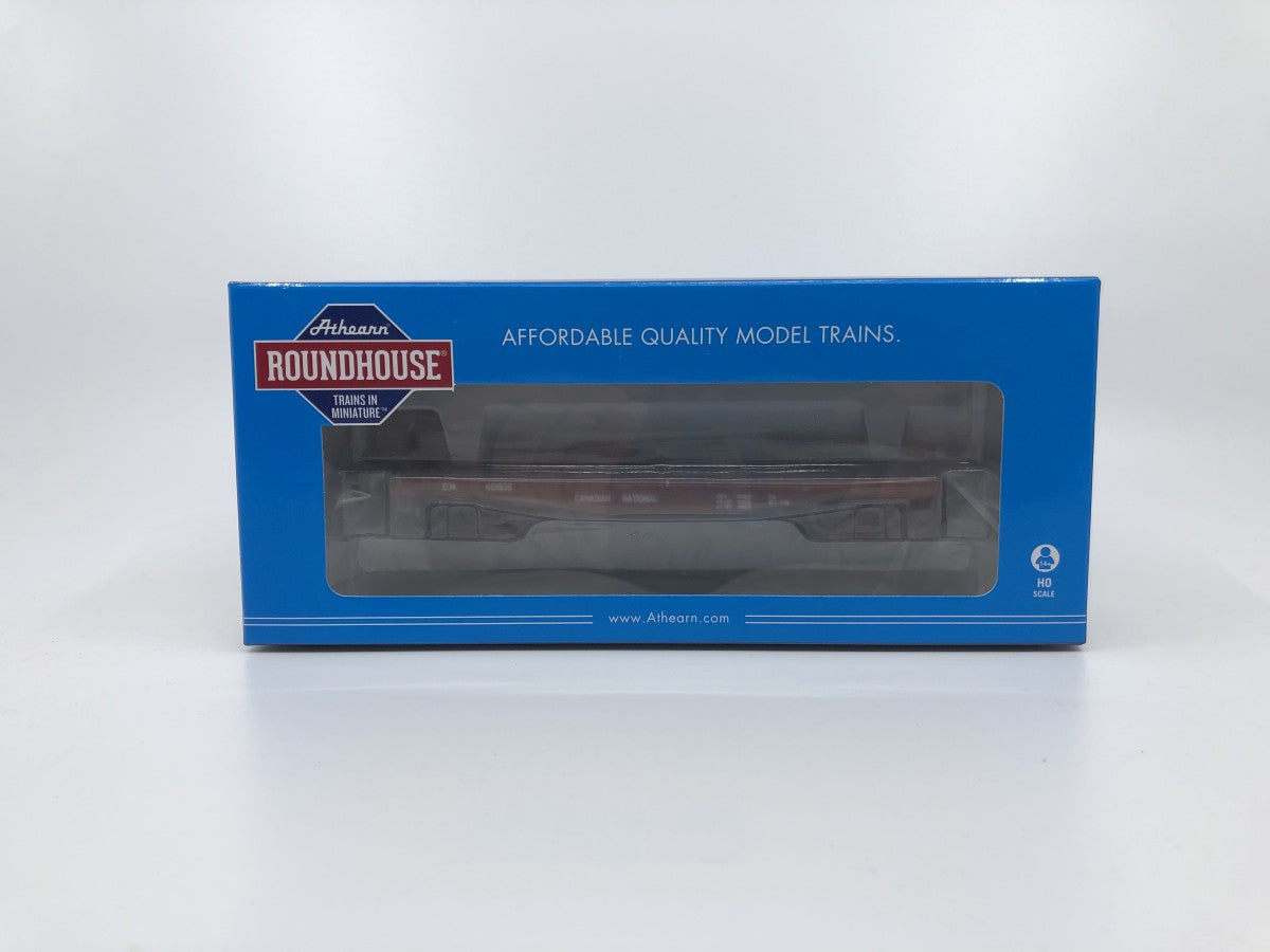 Roundhouse 14660 HO 40' Flat w/Stakes, CN #651935