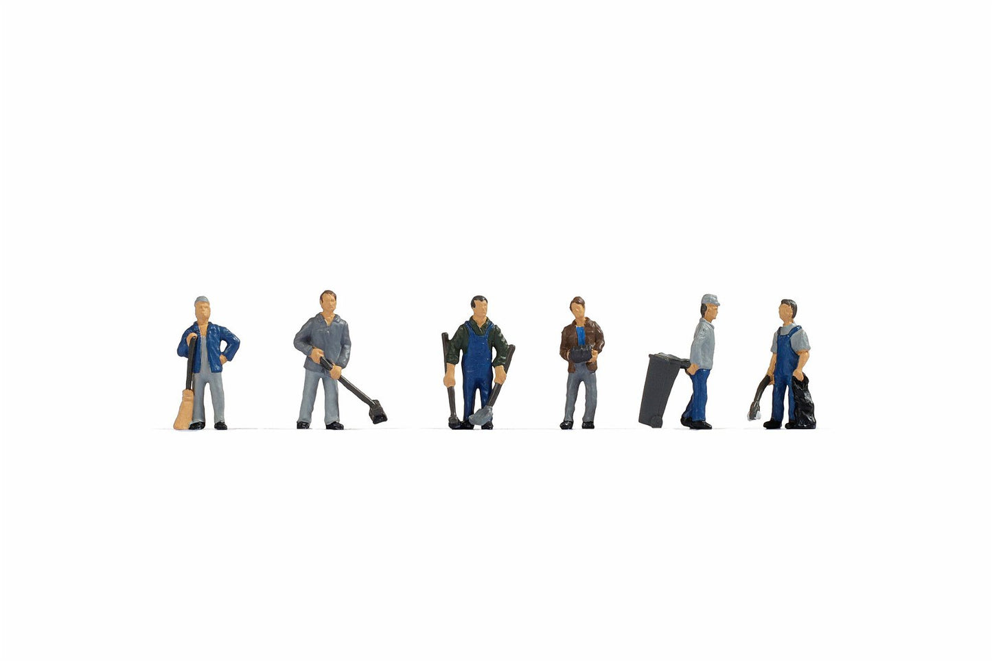 Noch 15116 HO Caretaker Figures (Set of 6)