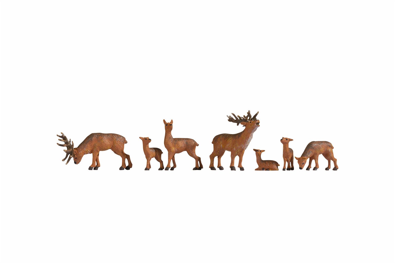 Noch 15732 HO Deer Figures (Set of 7)