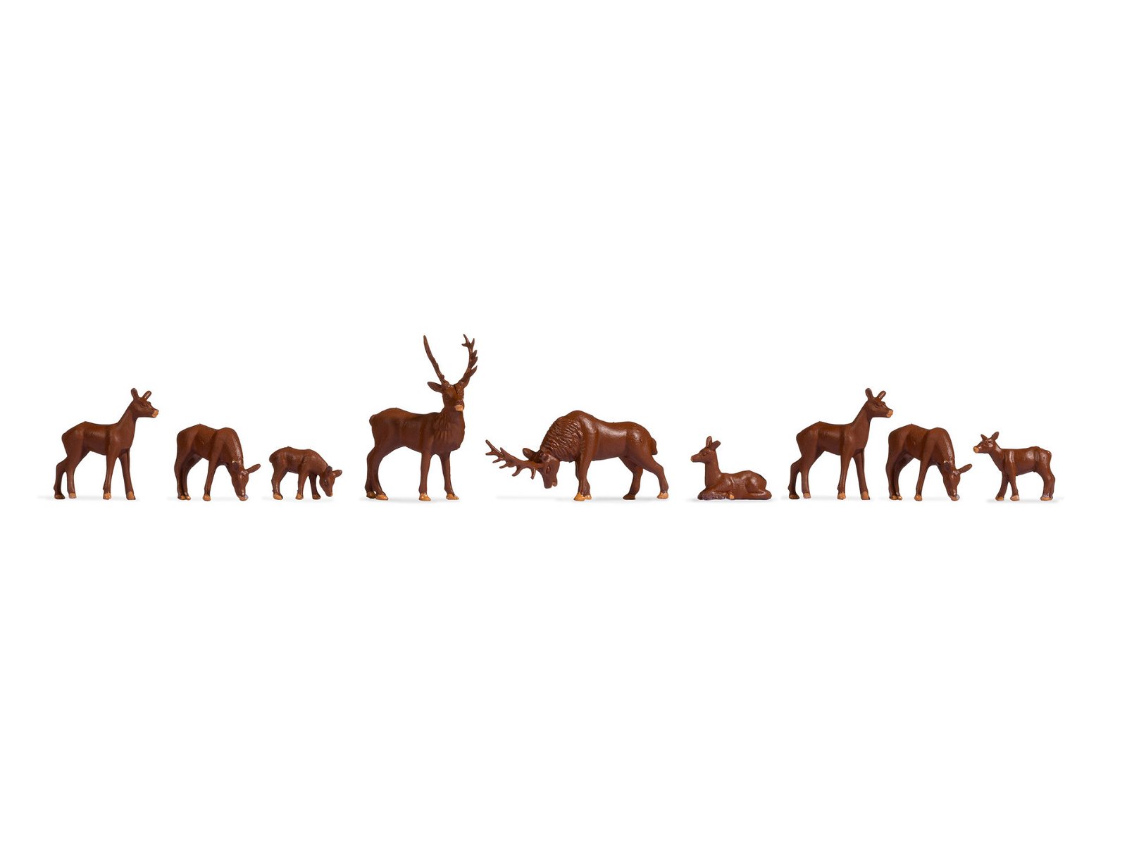 Noch 38211 N Deer Figures (Set of 7)