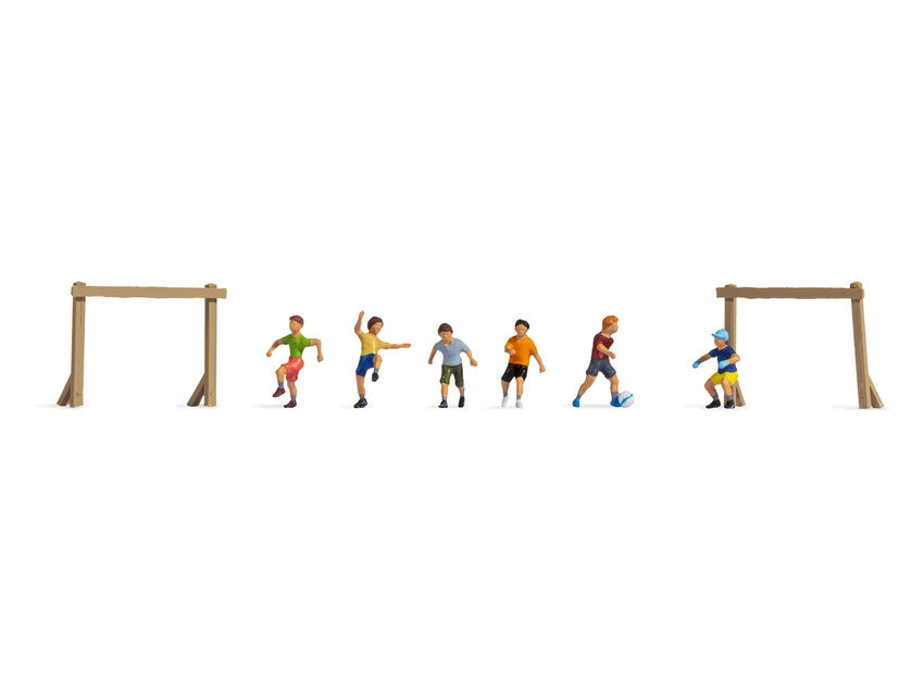 Noch 15817 HO Children on The Football Field Figures (Set of 6)