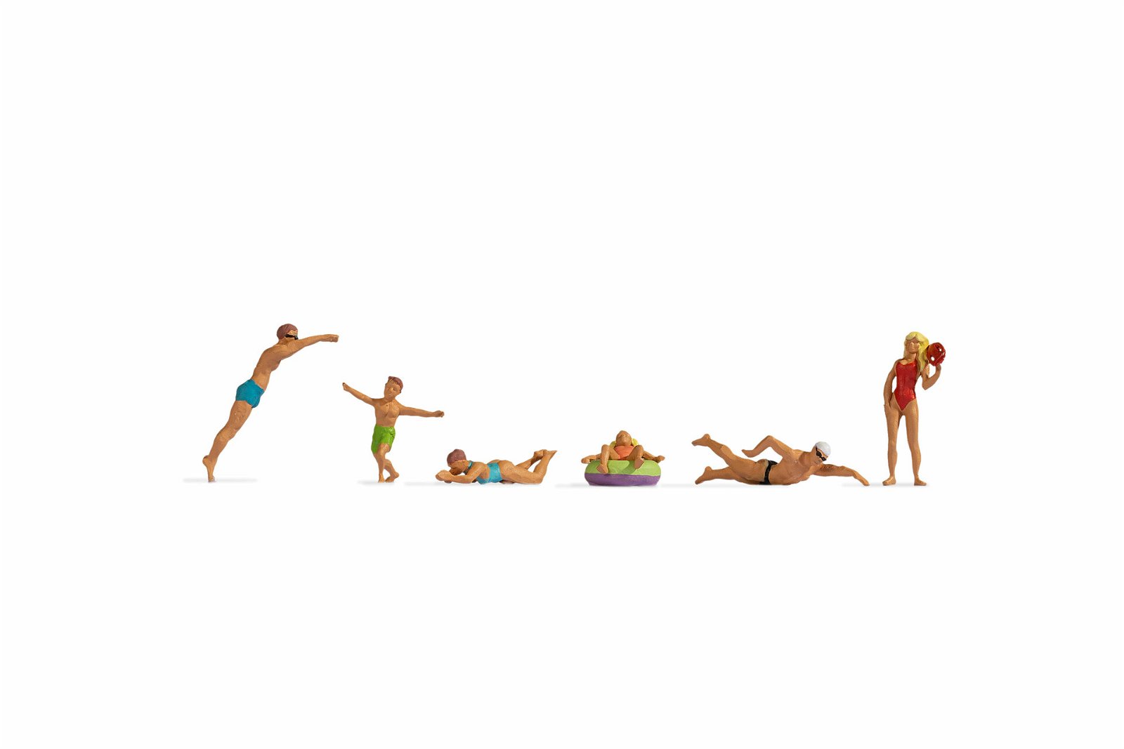 Noch 36849 N Bathers Figure (Set of 6)