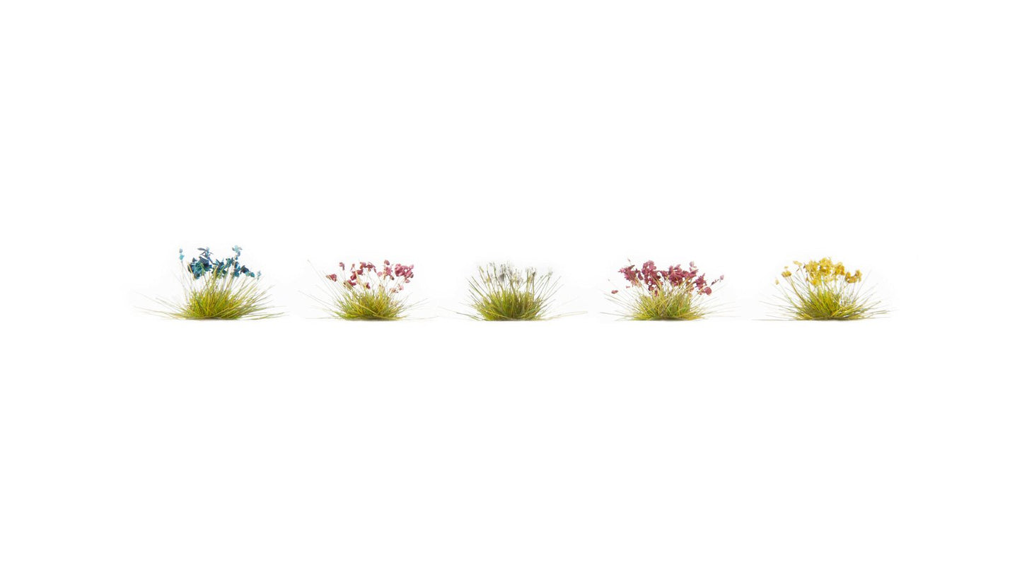 Noch 06800 Red/Blue/Yellow/Pink/White Flowers (Set of 250)