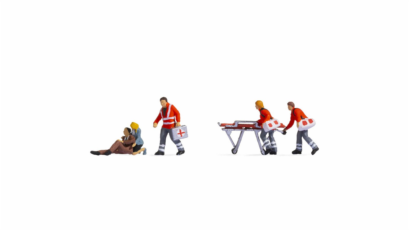 Noch 15080 HO Traffic Accident Figure (Set of 6)