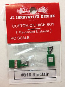 JL Innovative Design 916 HO Sinclair Oil Custom Oil Highboy (Pack of 2)