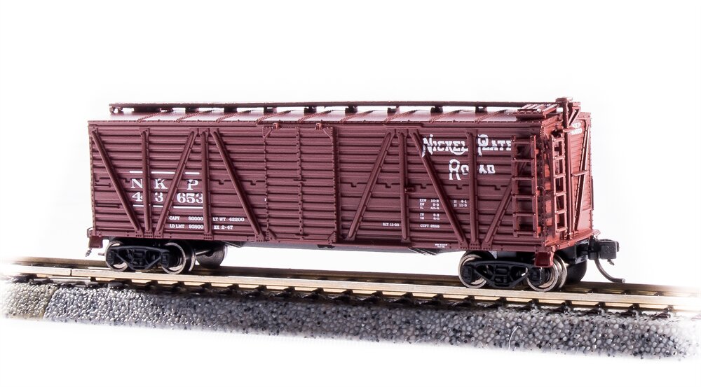Broadway Limited 6575 N Nickel Plate Road Stock Car with Hog Sounds