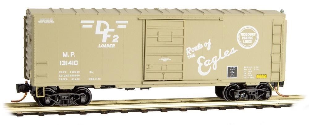Micro-Trains 07300180 N Missouri Pacific 40' Standard Single Door Boxcar #131410