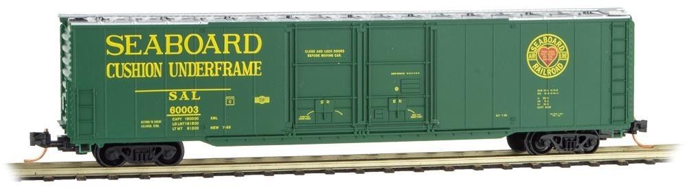 Micro-Trains 12200100 N Seaboard Air Line 60' Double Plug Door Boxcar #60003