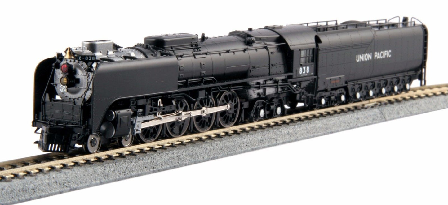 Kato 126-0402-LS N Union Pacific FEF-3 4-8-4 Steam Locomotive #838 w/DCC & Sound