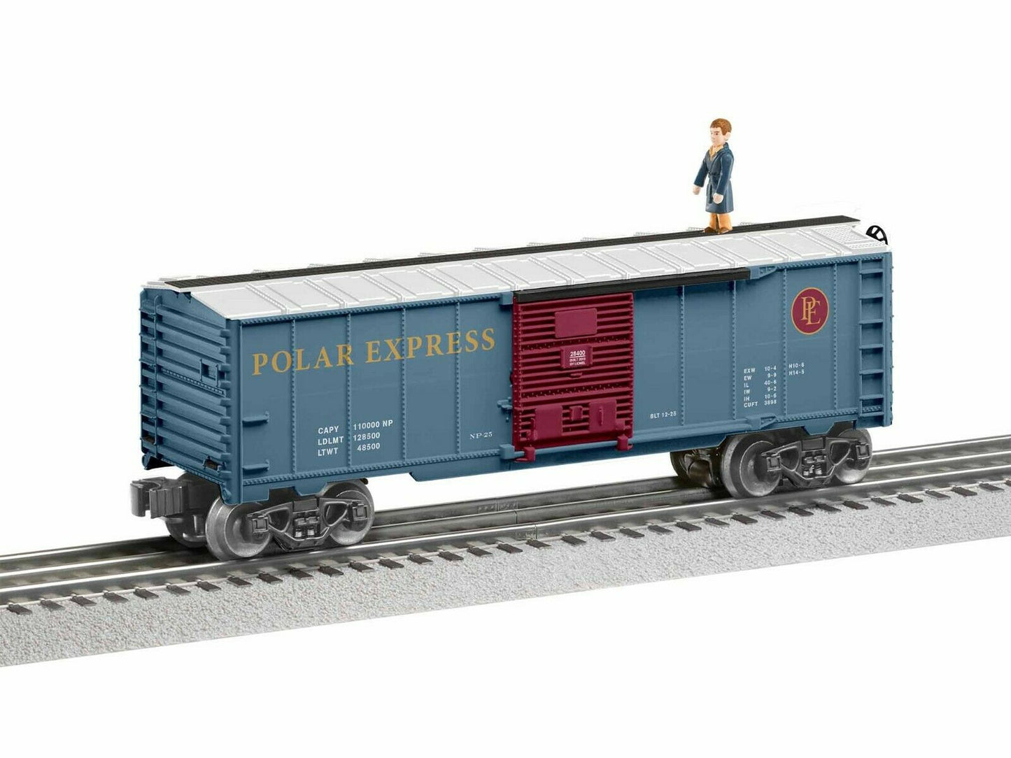 Lionel 1928400 O The Polar Express Hero Boy Walking Brakeman Boxcar