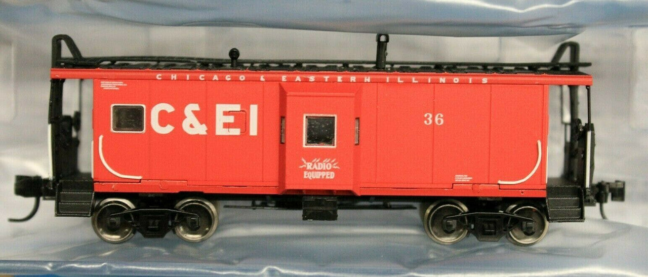 Bluford Shops 42021 N C&EI International Car Company Bay Window Caboose #36