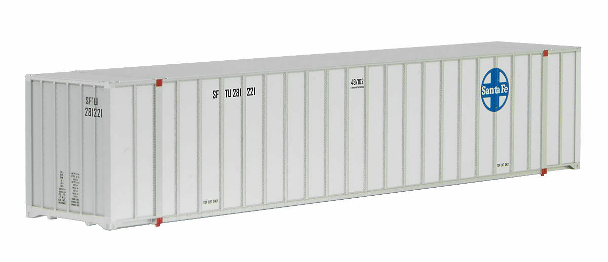 Micro-Trains 46800082 N Santa Fe 48' Rib Side Container #281366