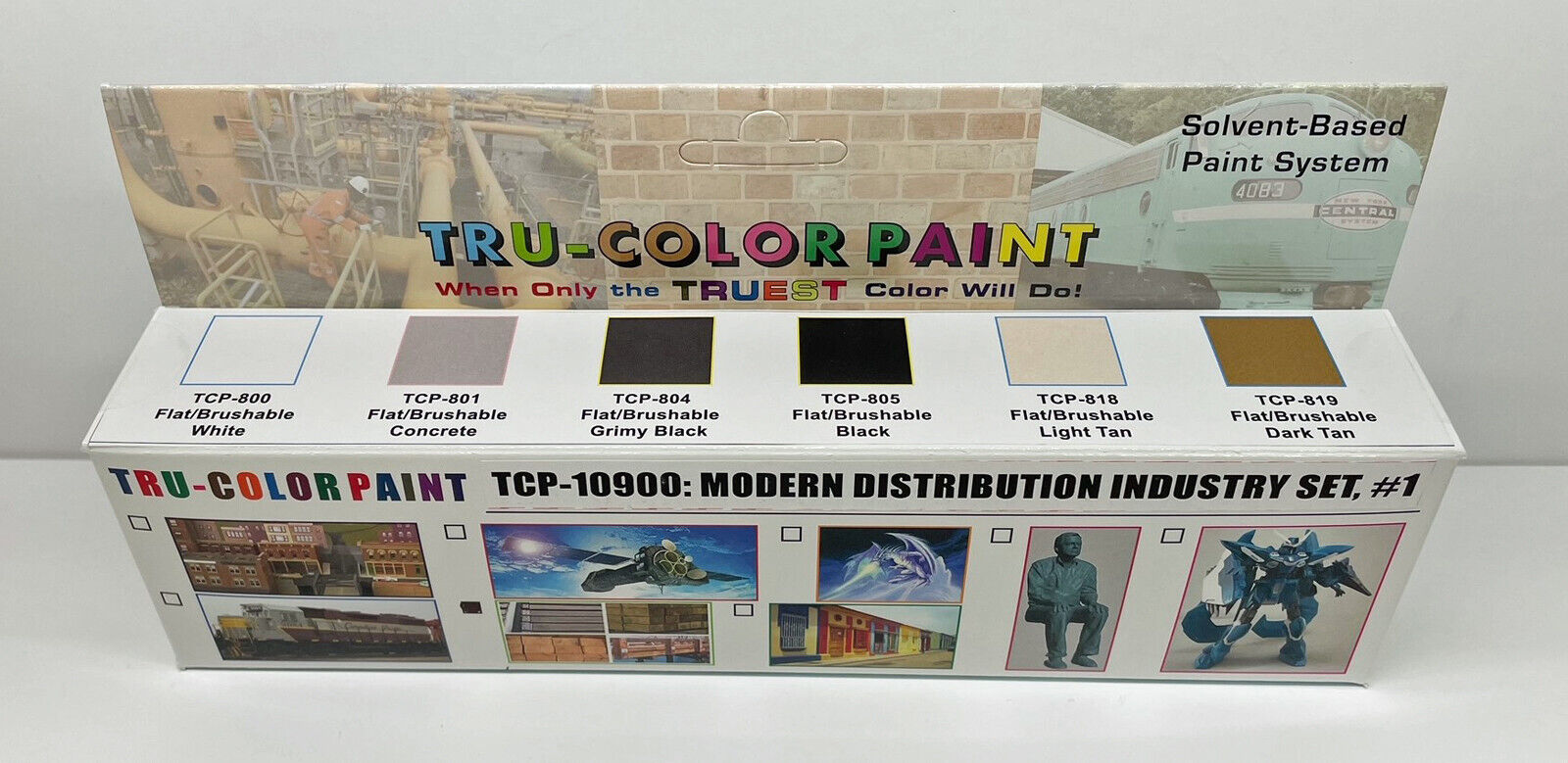 Tru-Color TCP-10900 Modern Distribution #1 - 1 oz Paint Bottle (Set of 6)