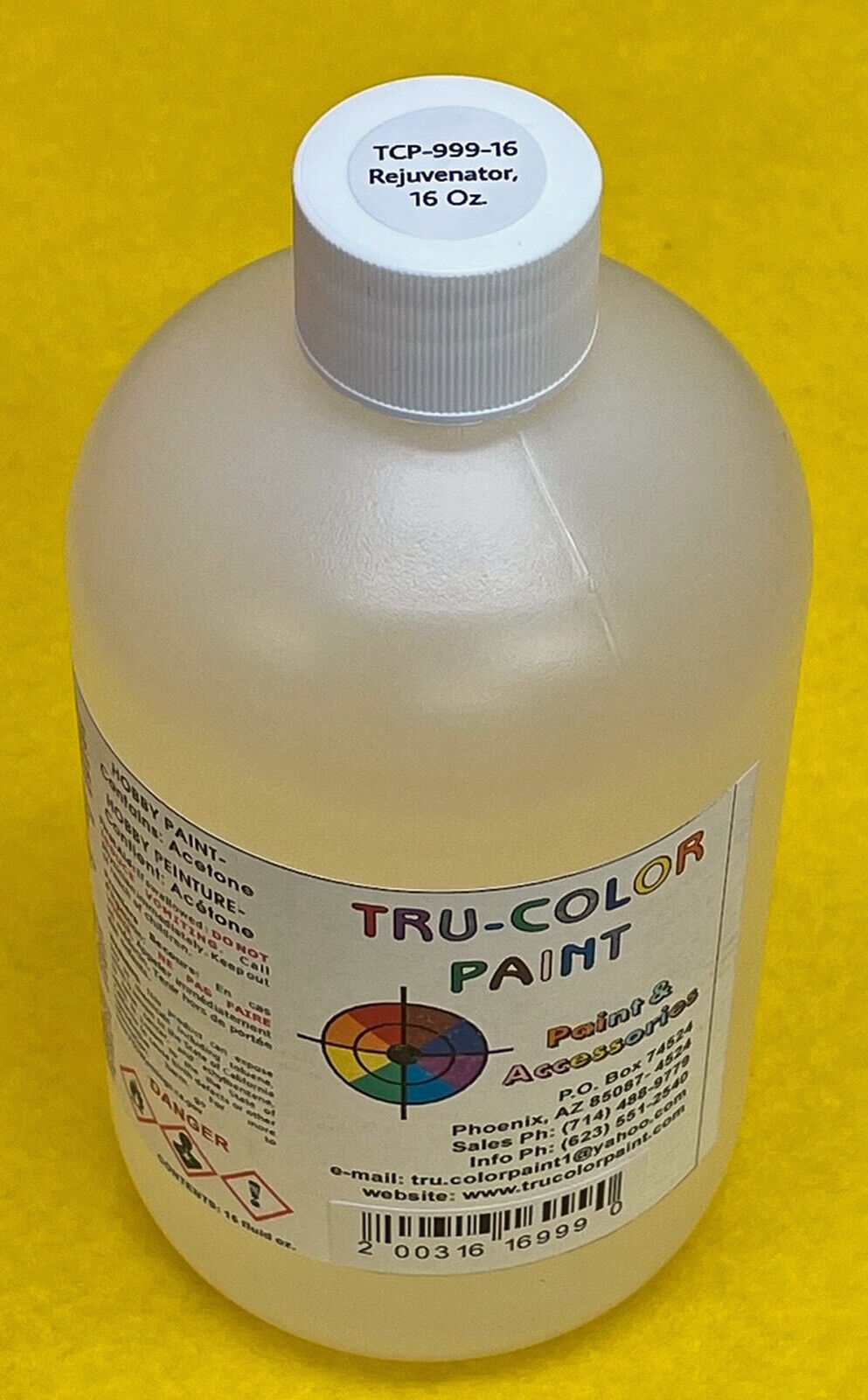 Tru-Color TCP-999-16 Rejuvenator 16 oz. Bottle