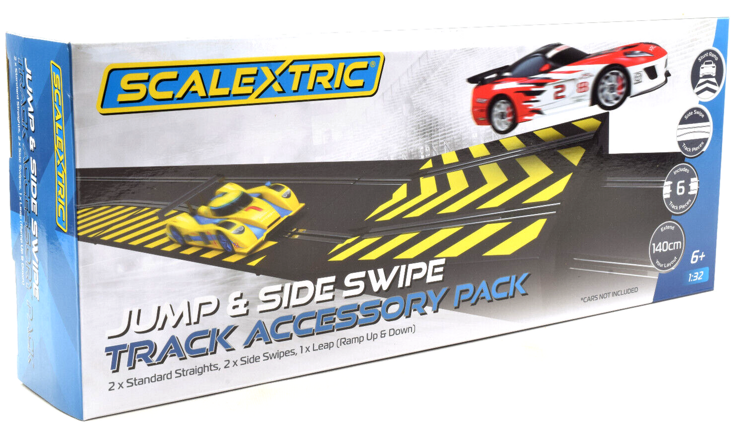 Scalextric C8194 1:32 Jump and Side Swipe Track Accessory Pack
