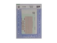 Microscale 60-4338 N Western Pacific GP40 3532 1983-1984 Locomotive Decal Sheet